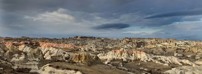 Valleys in Cappadocia Pancarlik